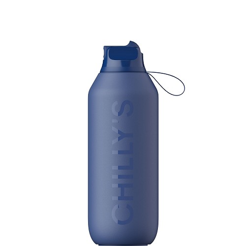 Chillys 500ml Flip Whale Blue
